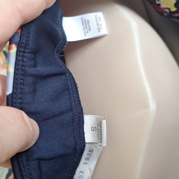 Cato Women's Navy Blue Floral Pencil Skirt Size Small - Picture 5 of 5